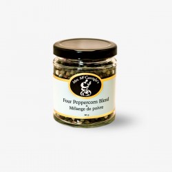 Mrs. McGarrigle’s Four Peppercorn Blend 90gm Mrs. McGarrigle’s Four Peppercorn Blend 90gm
