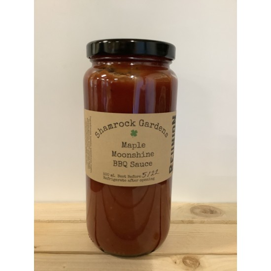 Shamrock Gardens Maple Moonshine BBQ Sauce Shamrock Gardens Maple Moonshine BBQ Sauce
