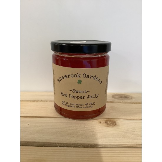 Shamrock Gardens Sweet Red Pepper Jelly Shamrock Gardens Sweet Red Pepper Jelly